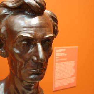 Abraham Lincoln Bronze Statue at National Museum of American History