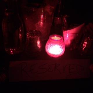 Reserved by Candlelight