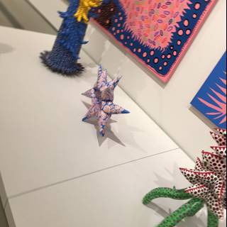 Vibrant Origami Art Exhibit at The Broad