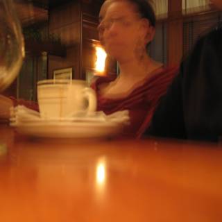 Blurred Night at the Pub