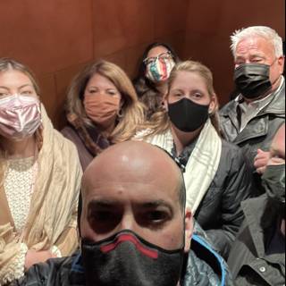 Masked Faces in Santa Fe