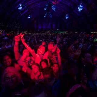 Red Lights and a Packed Crowd at Coachella