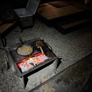 Grilling in the Sierra National Forest