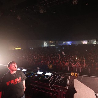 DJ Overlooks Massive Crowd at Wobbleland Festival