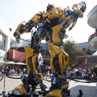 The Giant Yellow and Black Robot