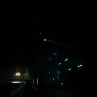 Teal Stage Lights Pierce Darkness at Wobbleland 2026