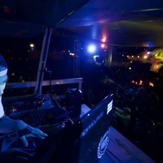 DJ Zhou Jianchao Entertains the Crowd at Coachella 2012