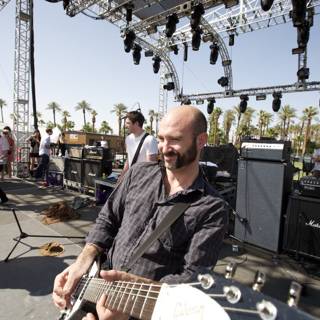 Tim Harrington rocks the Coachella stage