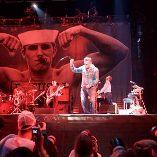 Morrissey Rocks Coachella Stage