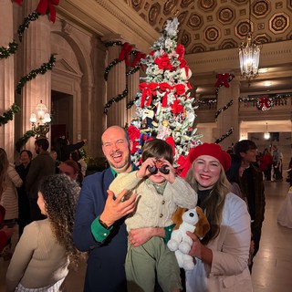 Family Holiday Celebration at Grand Historic Venue