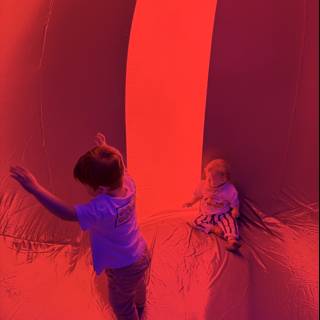 Playful Moments in a Vibrant Hue
