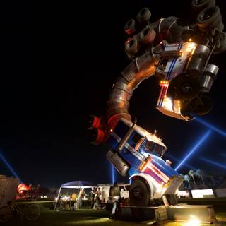 Illuminated Machine at Coachella