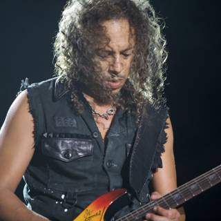Kirk Hammett Rocks Big Four Festival