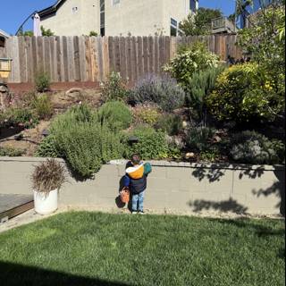 A Young Gardener's Curiosity