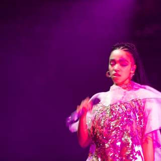 Shimmering Solo: FKA Twigs Lights Up Coachella Stage
