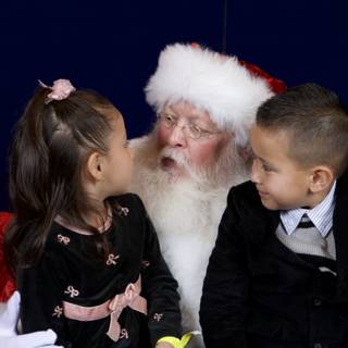 Santa Claus Brings Holiday Cheer to NYC