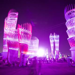 Neon Nights: Urban Metropolis at Coachella 2024
