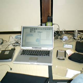Two Laptops on a Tokyo Table