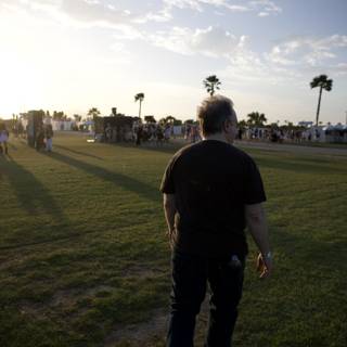 Sunset Stroll at Coachella 2024