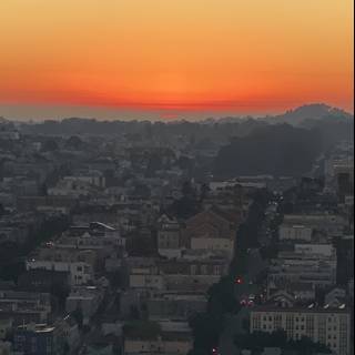 Serene Sunset in San Francisco