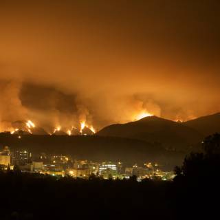 Devastating Fire Rages On in the City and Mountains