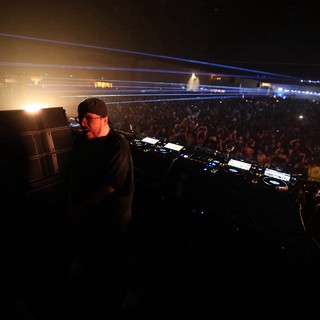 DJ Commanding Massive Crowd at Wobbleland Festival