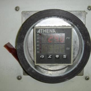 Digital Thermometer Wall Display
