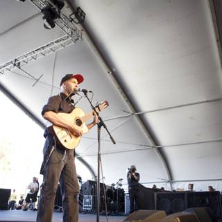 Tom Morello Rocks the Stage at 2007 Coachella Music Festival