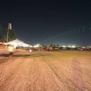 Night Walk on Coachella Airfield