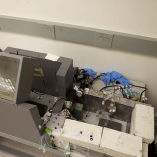 Cutting-Edge Computer System in a Laboratory
