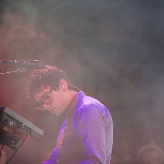 Benjamin Goldwasser Rocks the Keyboard at Coachella 2010