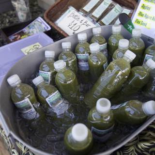 Refreshing Green Drinks at Coachella