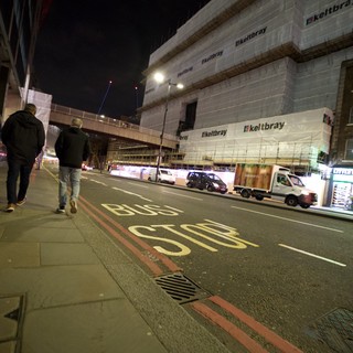 Night Construction at Kelibray Development Site in London