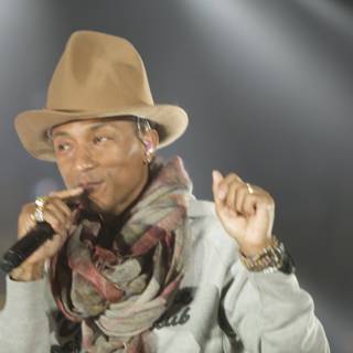 Pharrell Williams Rocks London's O2 Arena