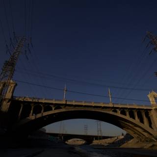 The Majestic LA River Bridge