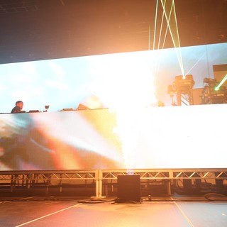 Laser Light Spectacle at Wobbleland 2026 Festival