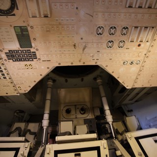 Interior View of Apollo Command Module Cockpit