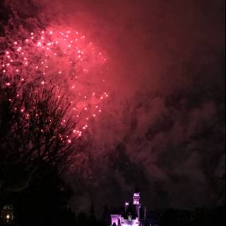 Disneyland Fireworks Light Up the Night Sky