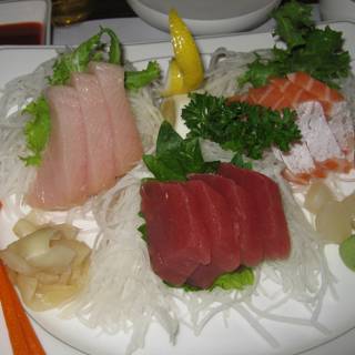 Sushi Delight on a Plate