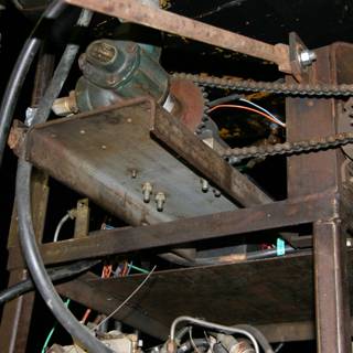 Rusty Machine with a Chain