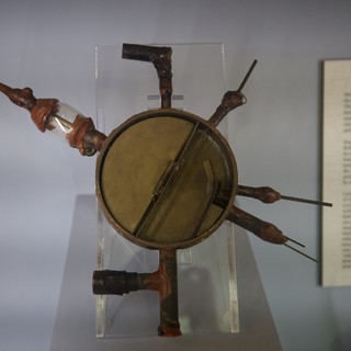 Early Cyclotron Scientific Instrument Museum Display