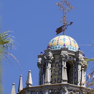 Glimpse of Elegance: Hearst Castle's Enchanting Dome