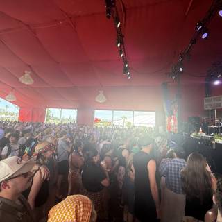 Vibes Under the Red Tent