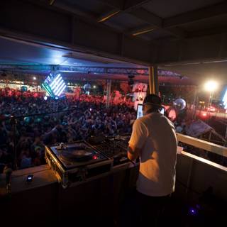 DJ ignites the crowd at Coachella