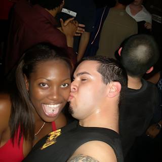 Kisses in the club