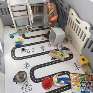 A Playful Toddler's Room in California