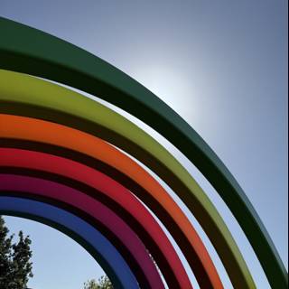 Rainbow Arches at Apple Park