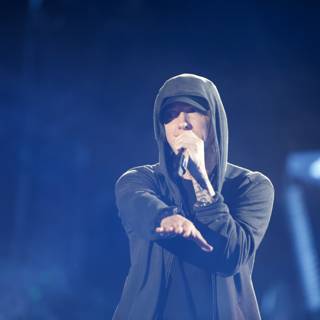 Eminem rocks the stage at the 2012 Grammy Awards