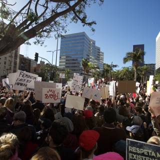 Women's March Los Angeles 2017