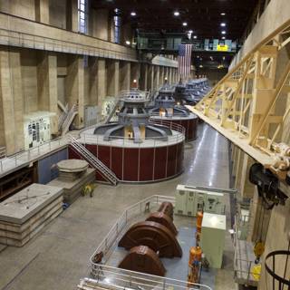 Inside the Hoover Dam Machine Room